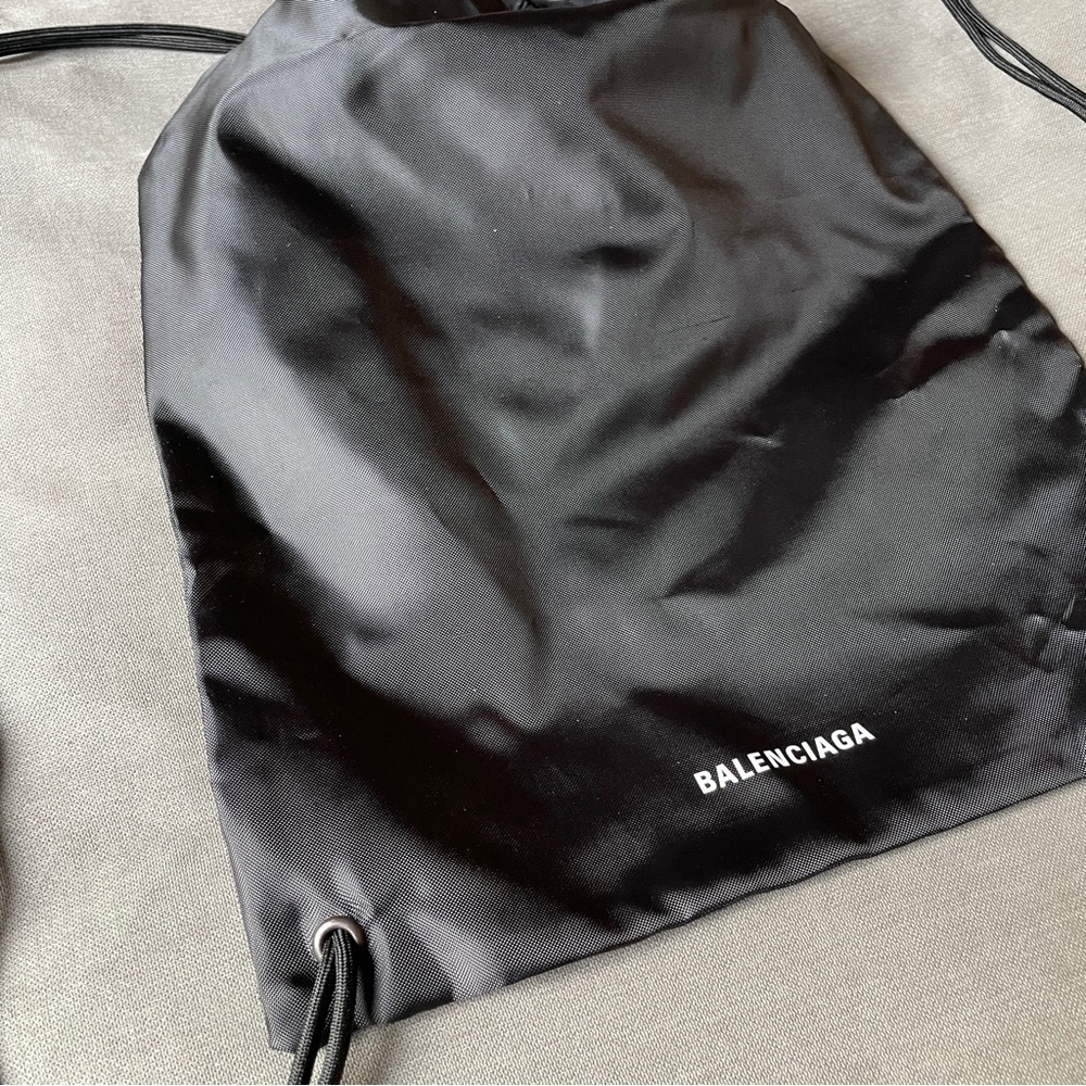 BALENCIAGA Drawstring Nylon Backpack - Picture 3 of 4